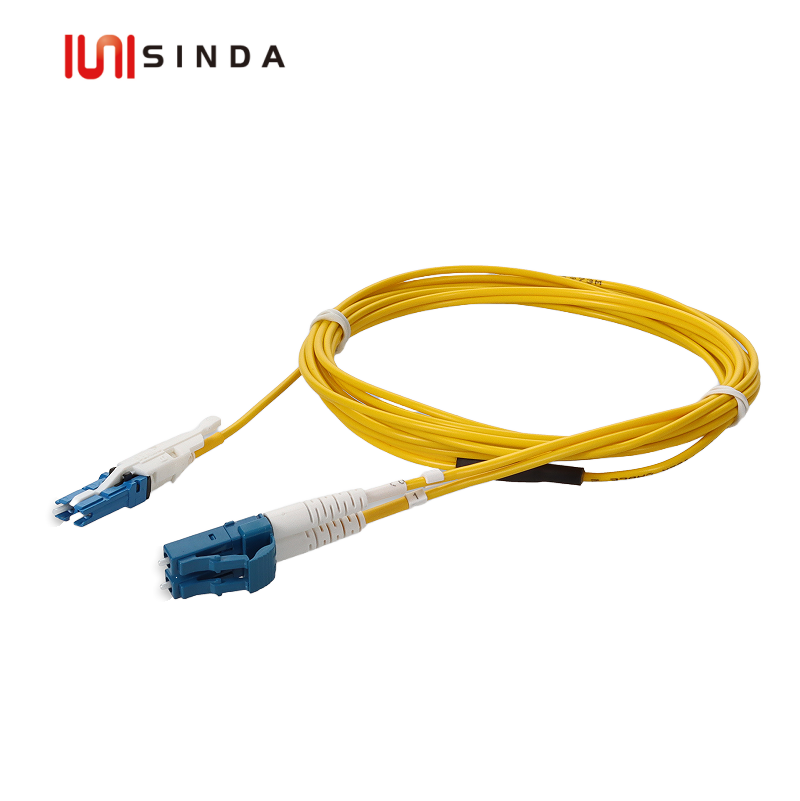 CS hadi LC 3M Njano OS2 Duplex LSZH SMF Fiber Patch Cable